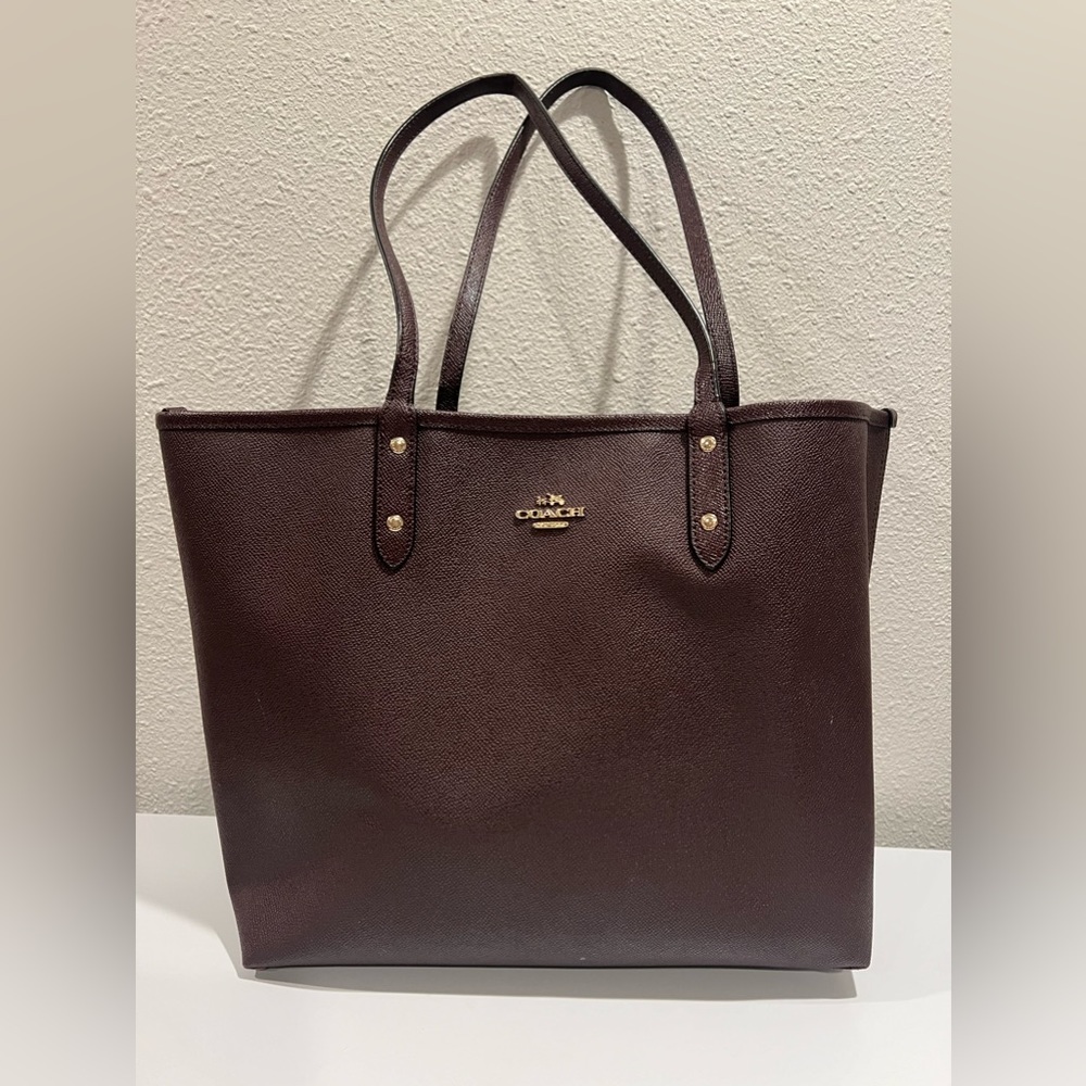 Reversible Coach Tote